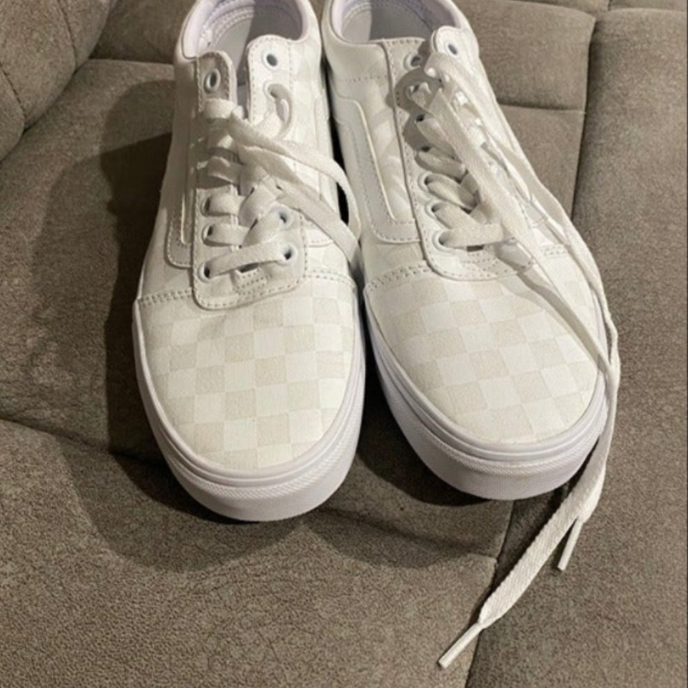 Brand New White Vans